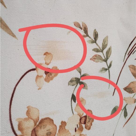 Tropical print tablecloth 60x82 - Picture 4 of 4